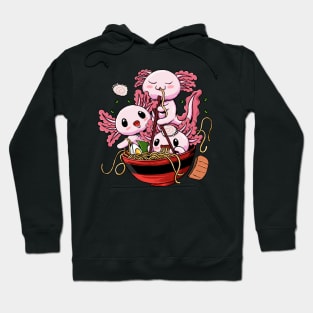 Ramen Axolotl Hoodie